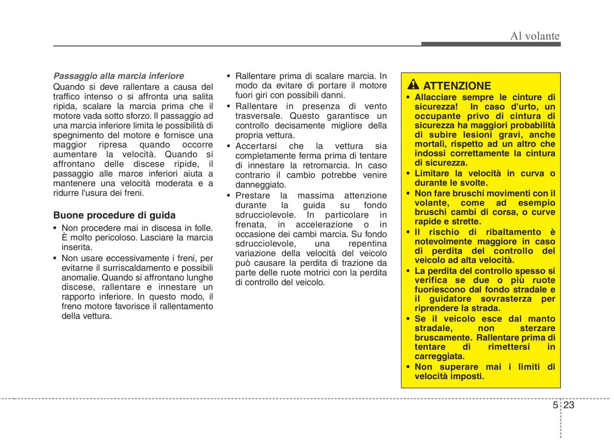 KIA Rio Pride UB manuale del proprietario / page 286