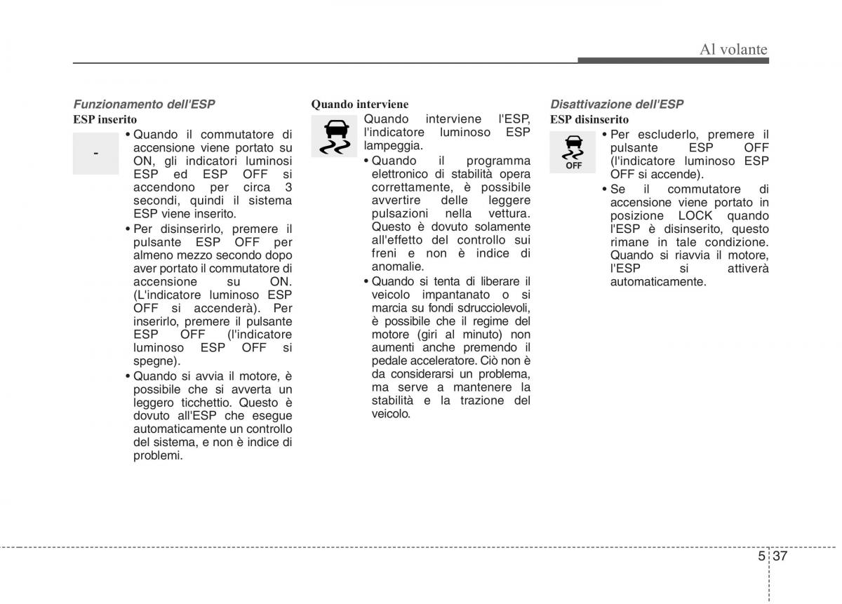 KIA Rio Pride UB manuale del proprietario / page 300