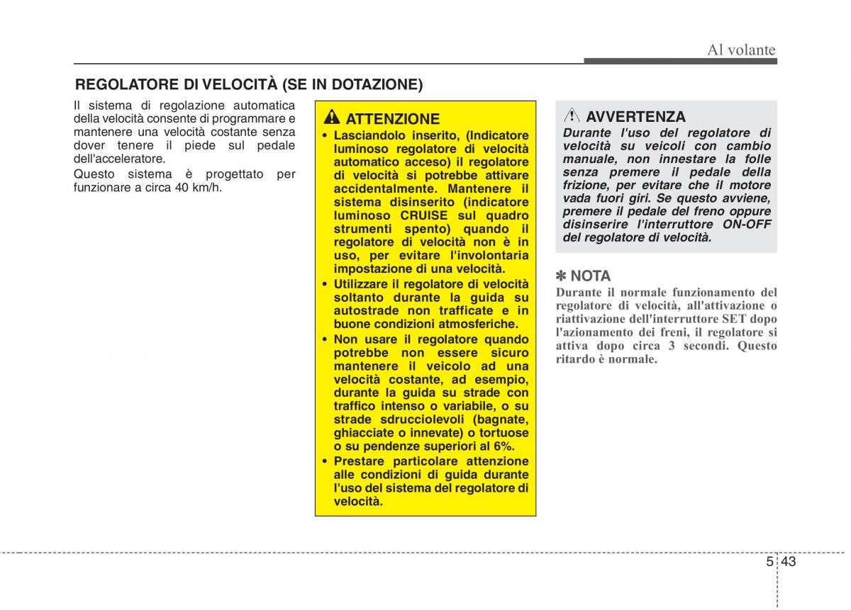 KIA Rio Pride UB manuale del proprietario / page 306