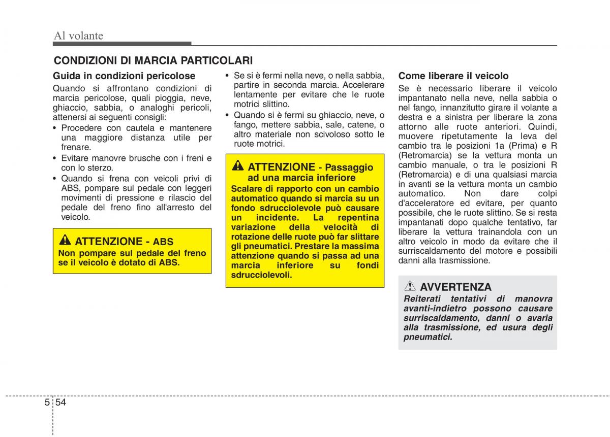 KIA Rio Pride UB manuale del proprietario / page 317