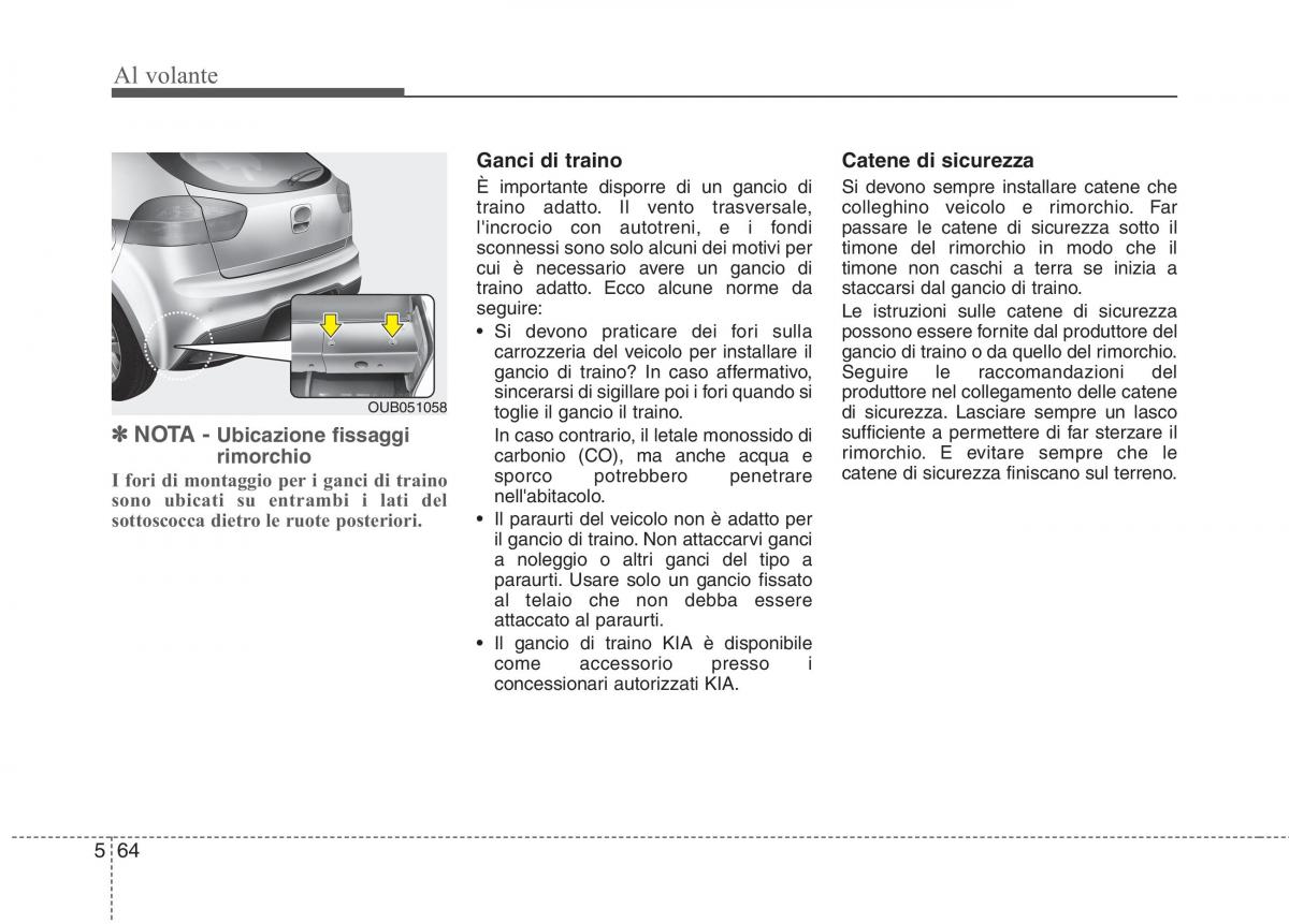 KIA Rio Pride UB manuale del proprietario / page 327