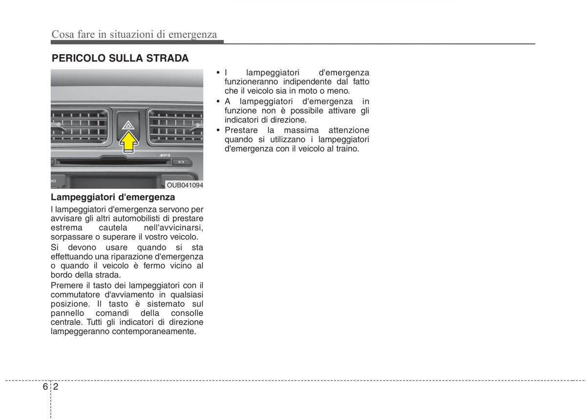 KIA Rio Pride UB manuale del proprietario / page 337