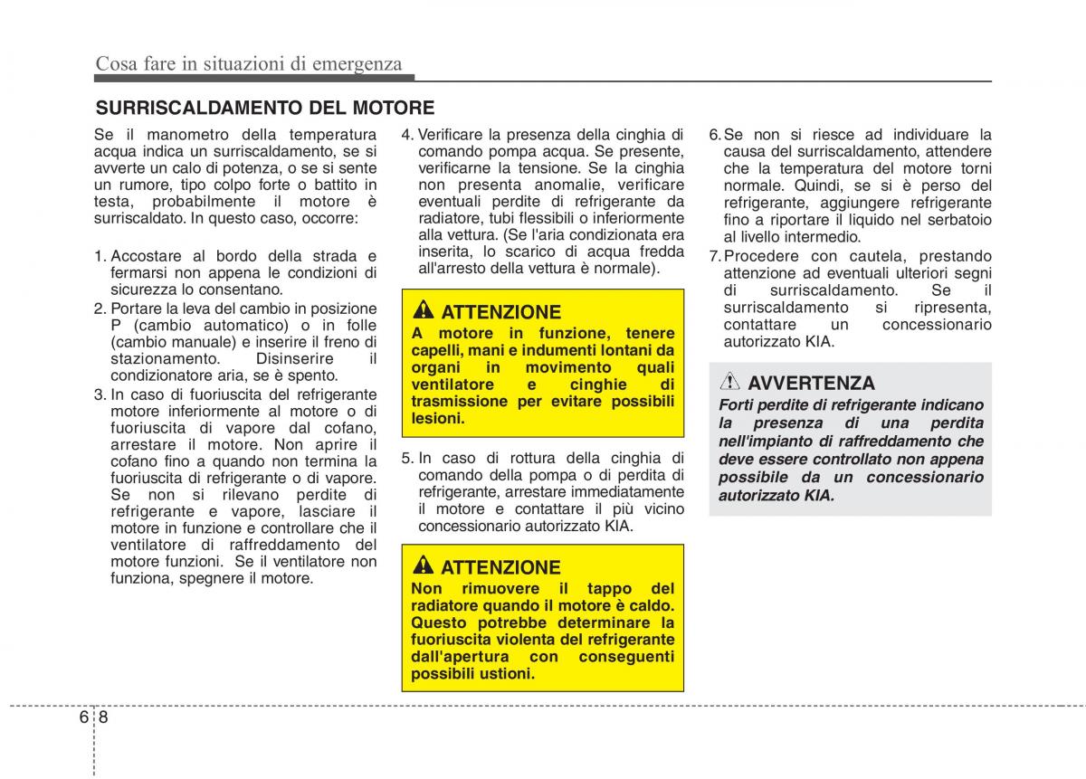 KIA Rio Pride UB manuale del proprietario / page 343