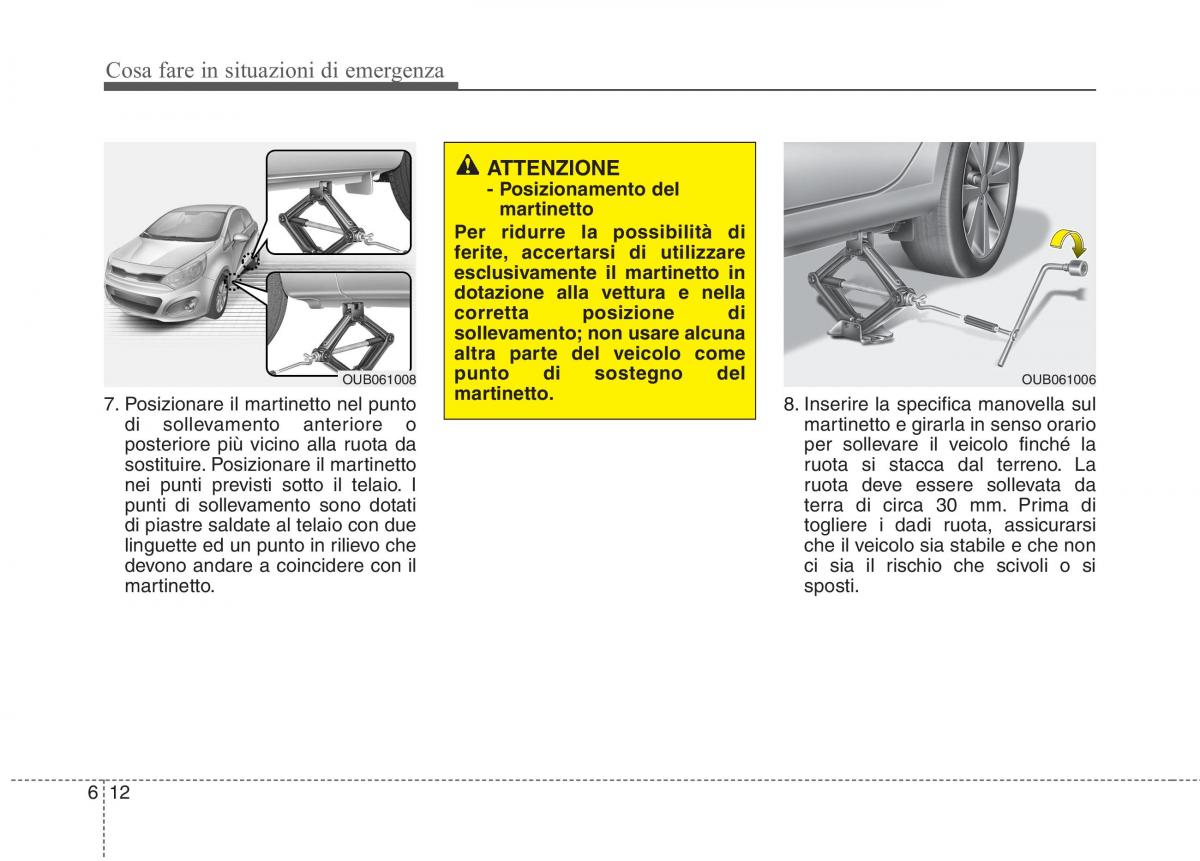 KIA Rio Pride UB manuale del proprietario / page 347