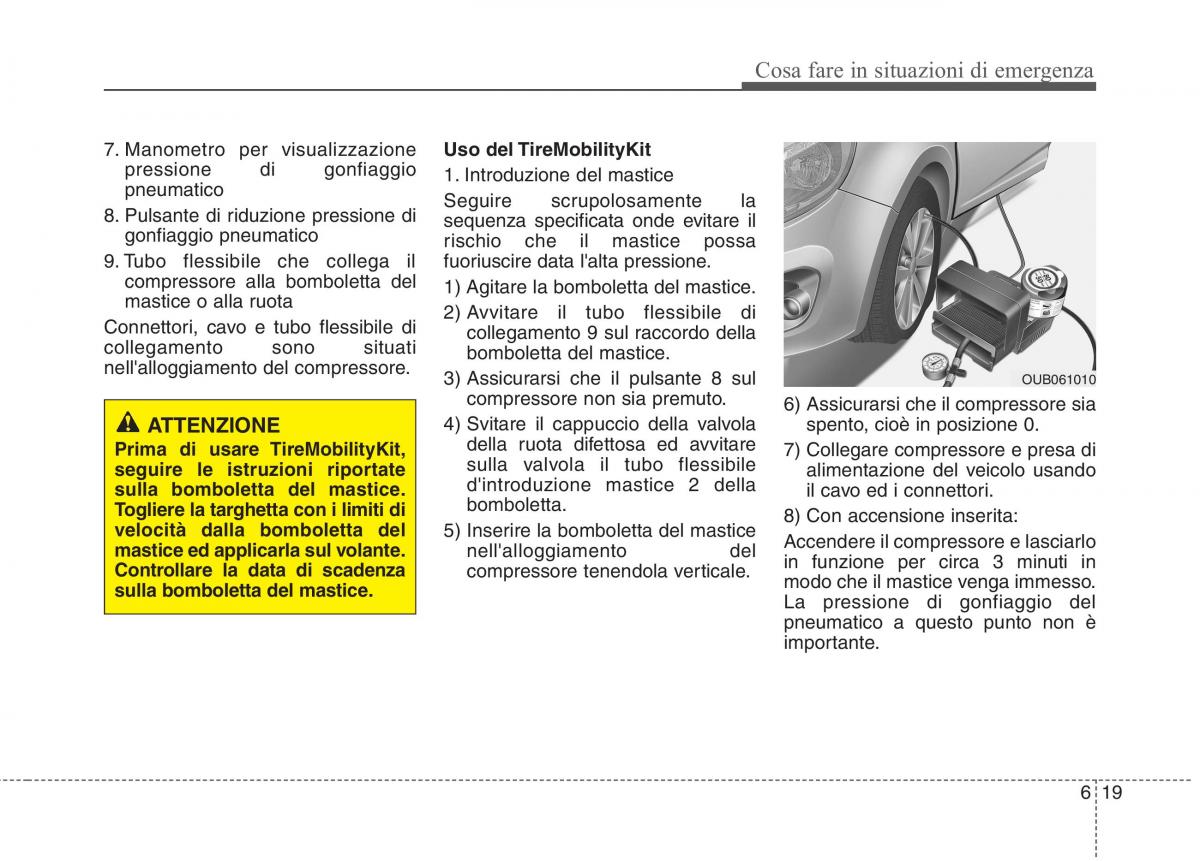 KIA Rio Pride UB manuale del proprietario / page 354