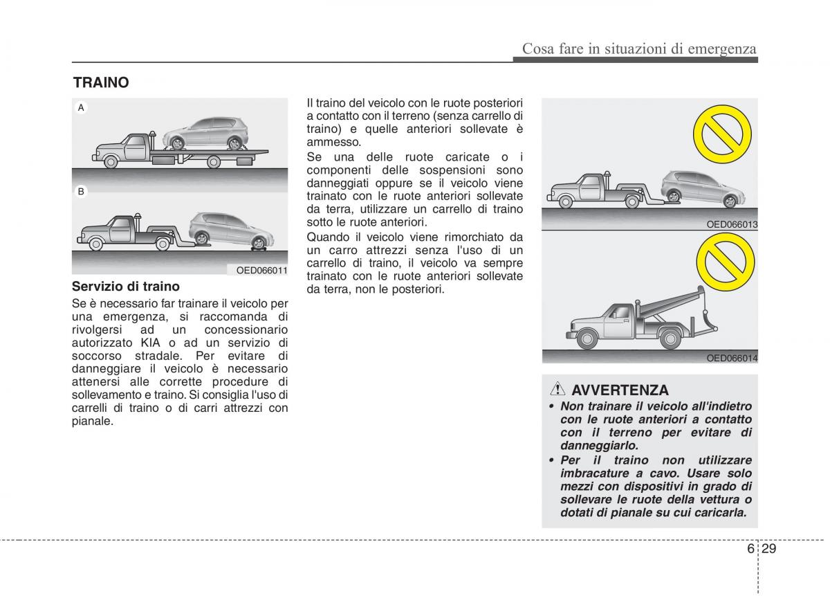 KIA Rio Pride UB manuale del proprietario / page 364