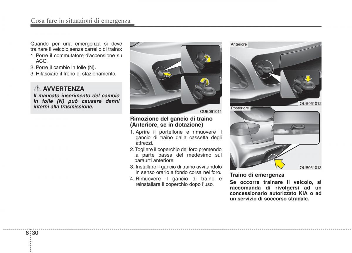 KIA Rio Pride UB manuale del proprietario / page 365