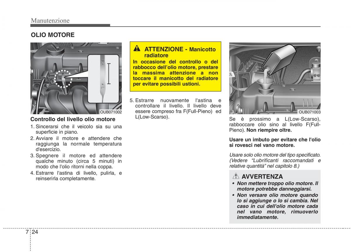 KIA Rio Pride UB manuale del proprietario / page 391