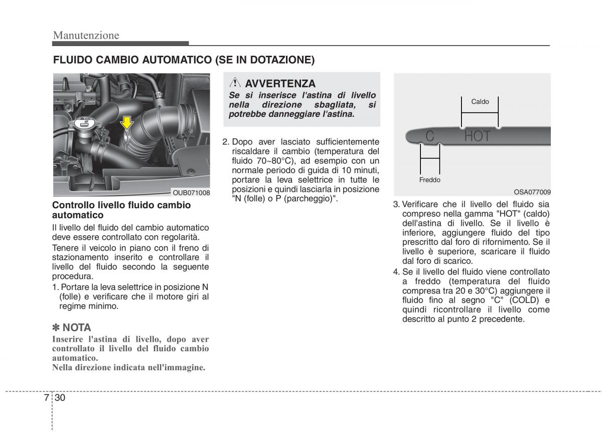 KIA Rio Pride UB manuale del proprietario / page 397