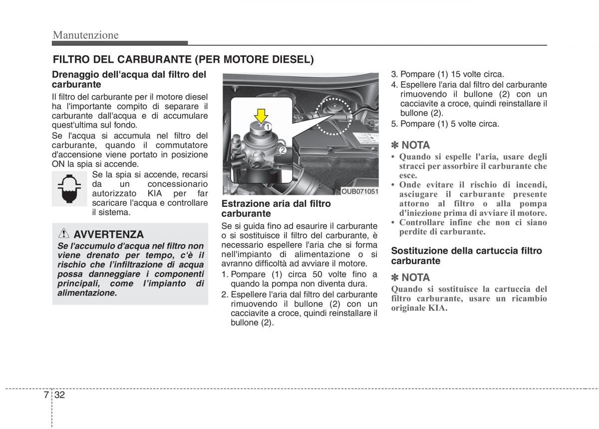 KIA Rio Pride UB manuale del proprietario / page 399