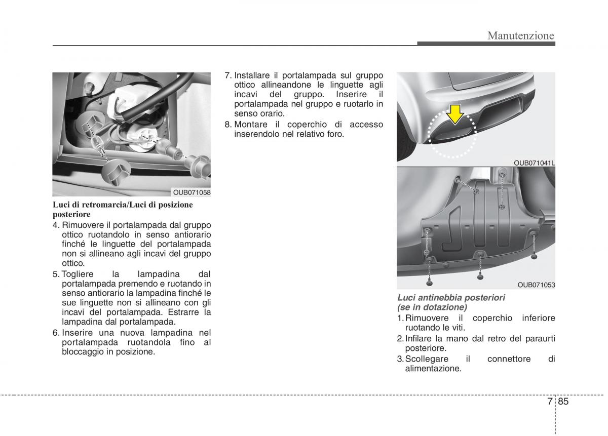 KIA Rio Pride UB manuale del proprietario / page 452