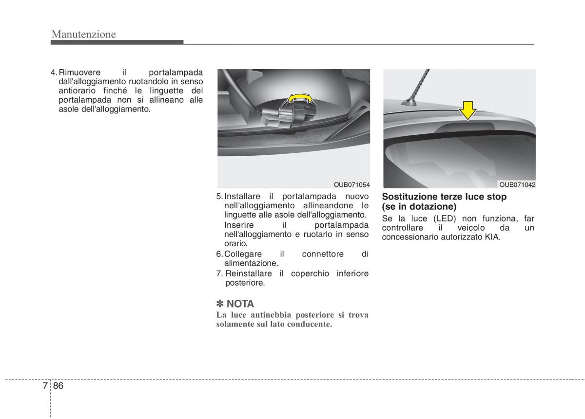 KIA Rio Pride UB manuale del proprietario / page 453