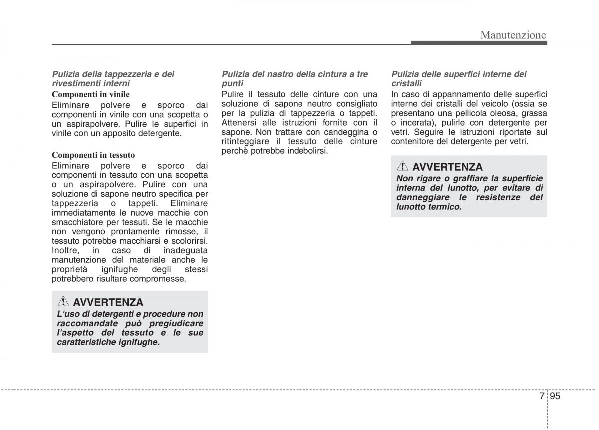 KIA Rio Pride UB manuale del proprietario / page 462