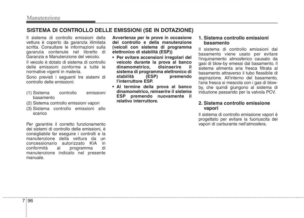 KIA Rio Pride UB manuale del proprietario / page 463