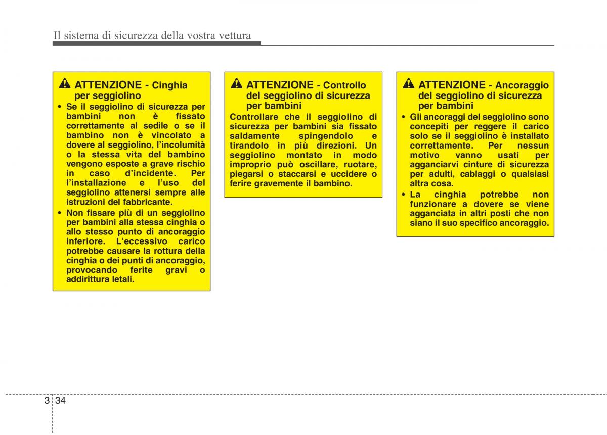 KIA Rio Pride UB manuale del proprietario / page 50