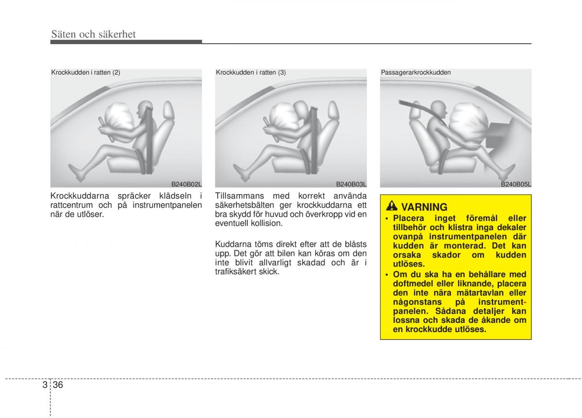 KIA Rio Pride UB instruktionsbok / page 59