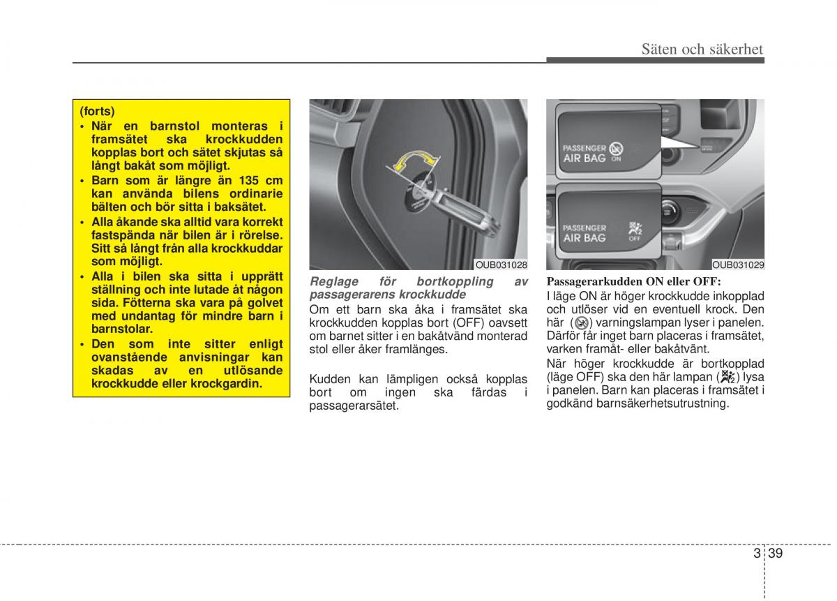 KIA Rio Pride UB instruktionsbok / page 62