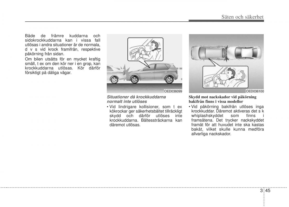 KIA Rio Pride UB instruktionsbok / page 68