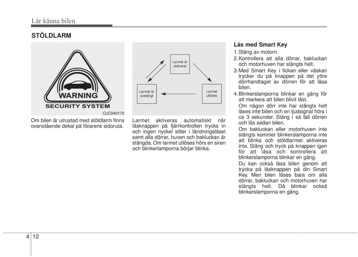 KIA Rio Pride UB instruktionsbok / page 84