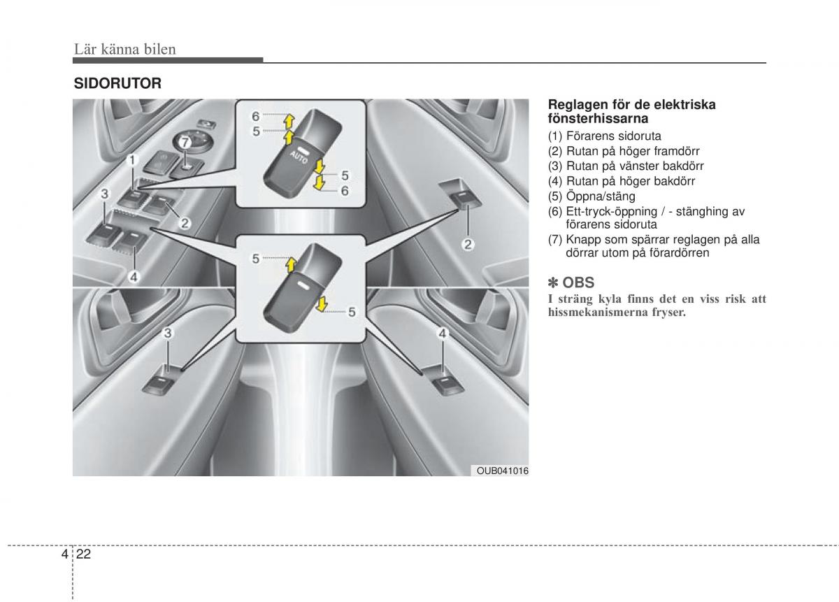 KIA Rio Pride UB instruktionsbok / page 94