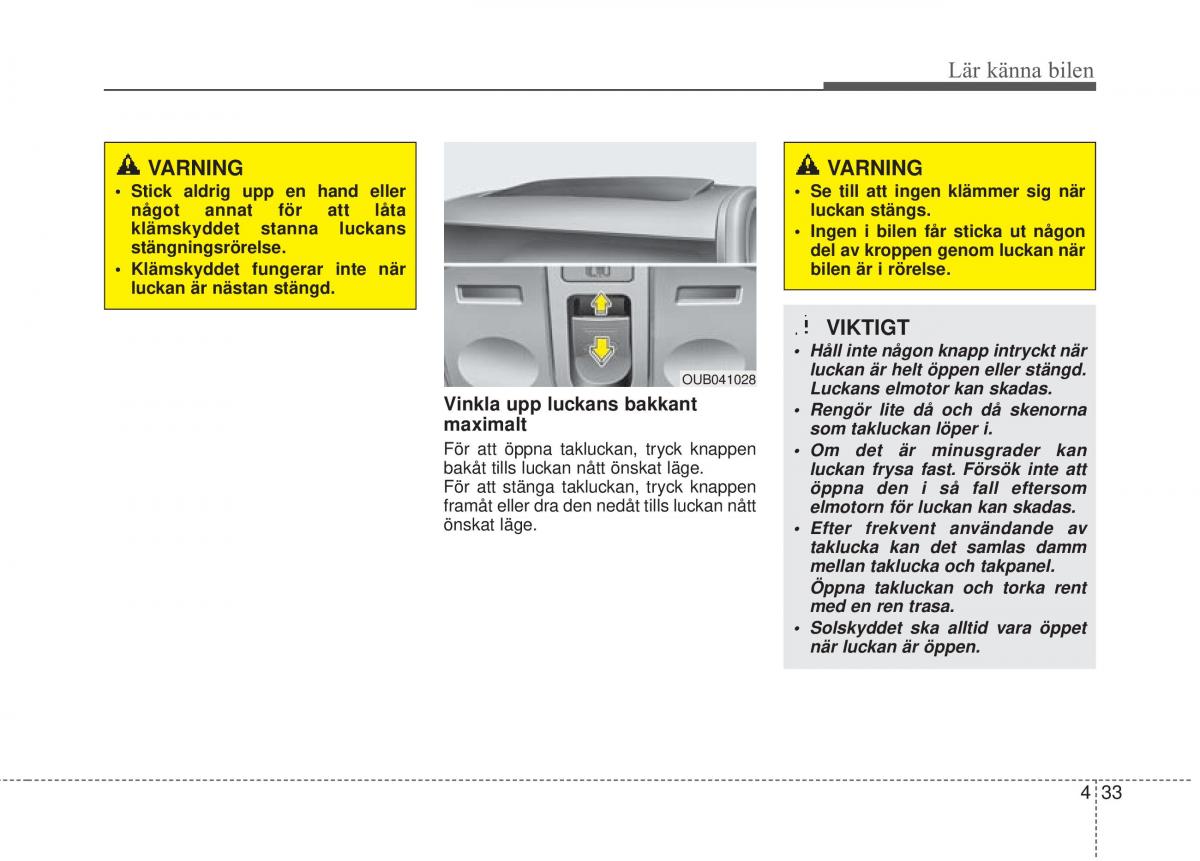 KIA Rio Pride UB instruktionsbok / page 105