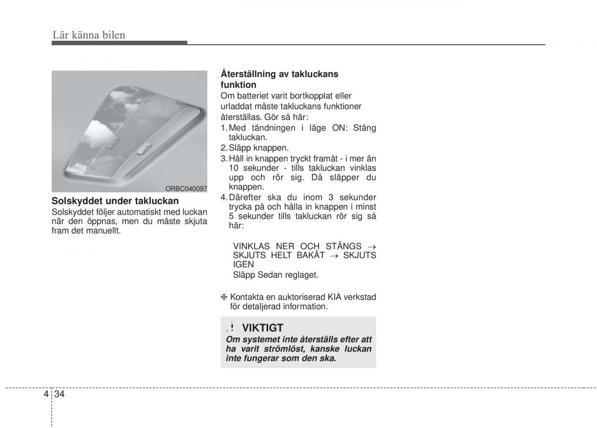 KIA Rio Pride UB instruktionsbok / page 106