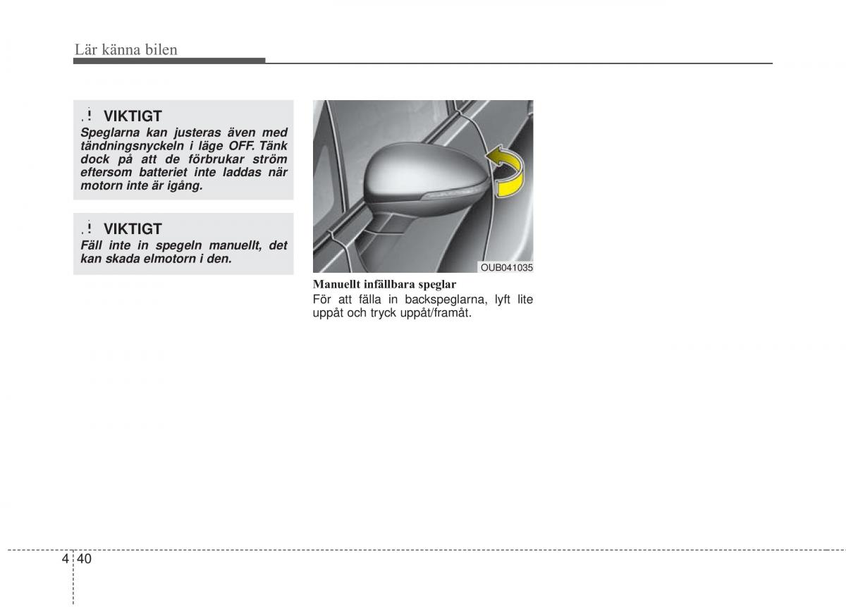 KIA Rio Pride UB instruktionsbok / page 112