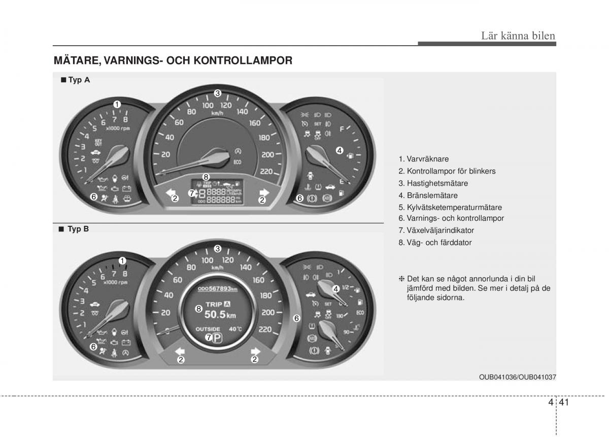 KIA Rio Pride UB instruktionsbok / page 113