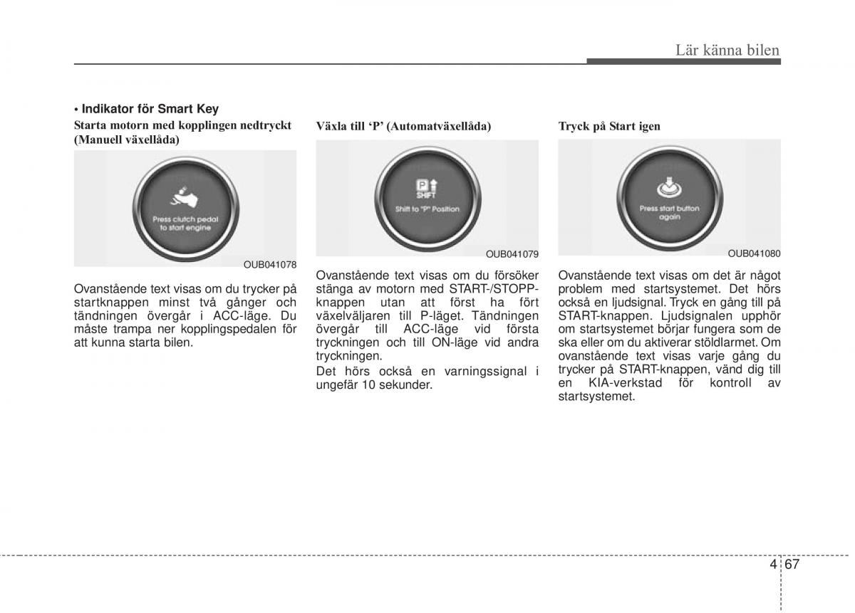 KIA Rio Pride UB instruktionsbok / page 139