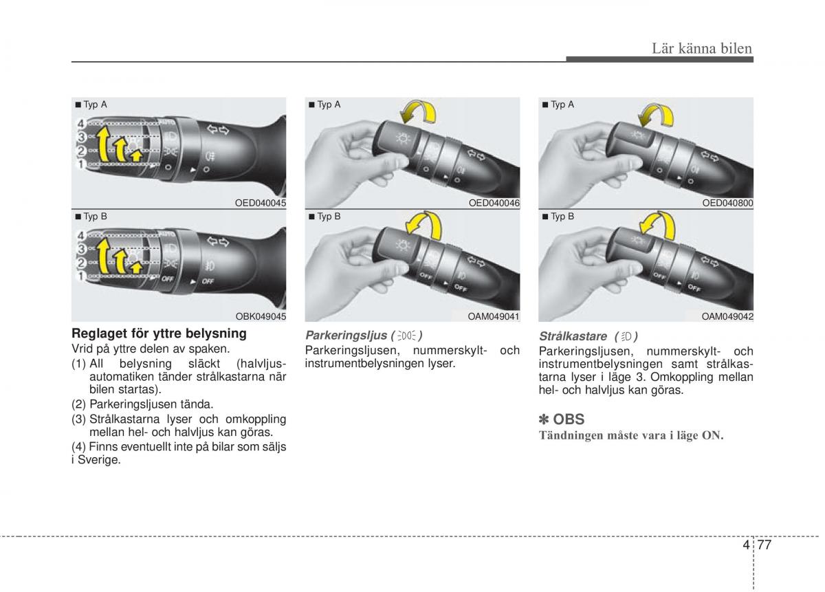 KIA Rio Pride UB instruktionsbok / page 149