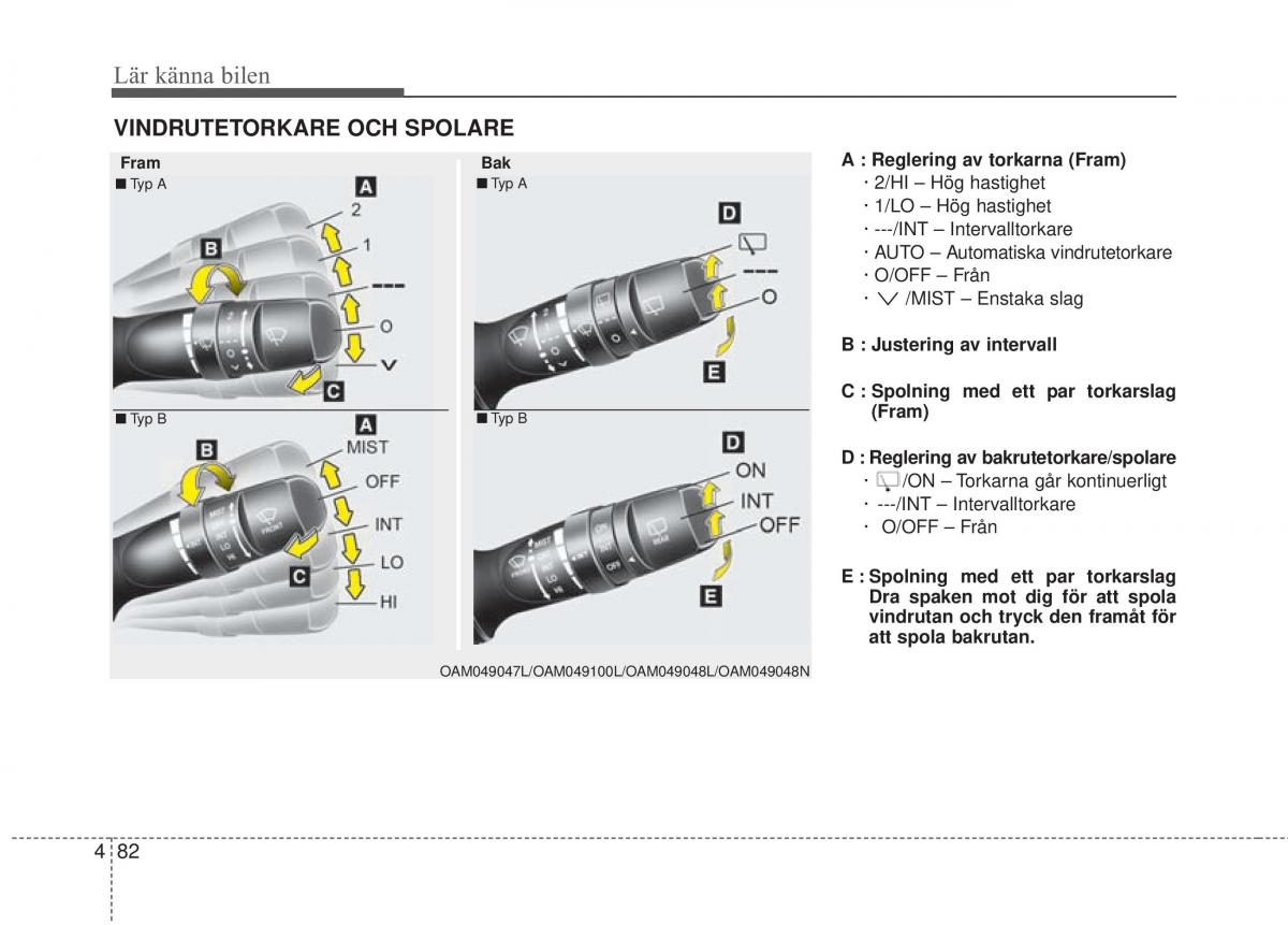 KIA Rio Pride UB instruktionsbok / page 154