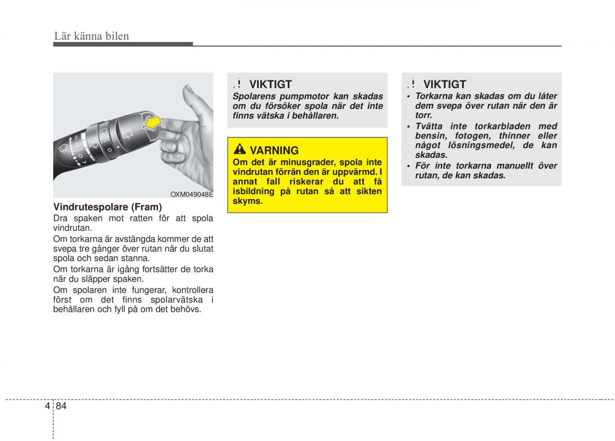 KIA Rio Pride UB instruktionsbok / page 156