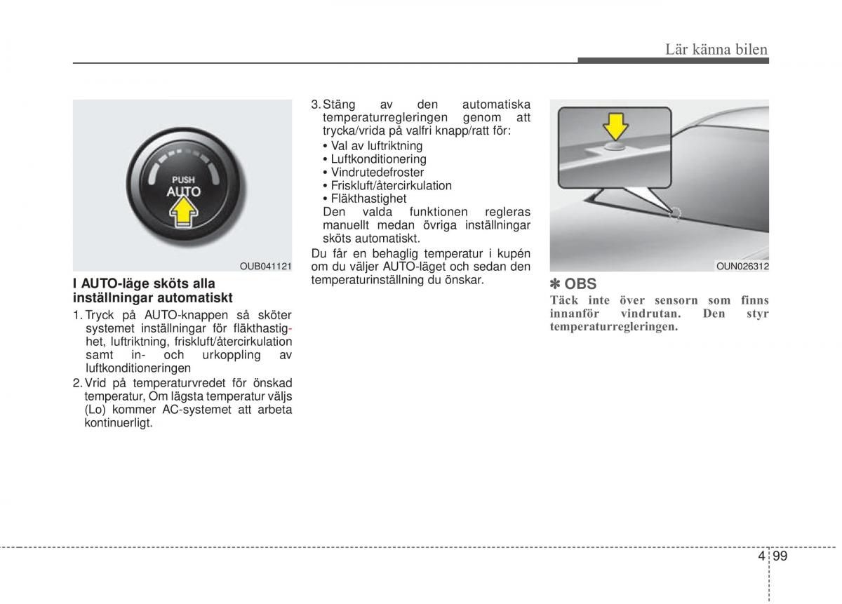 KIA Rio Pride UB instruktionsbok / page 171