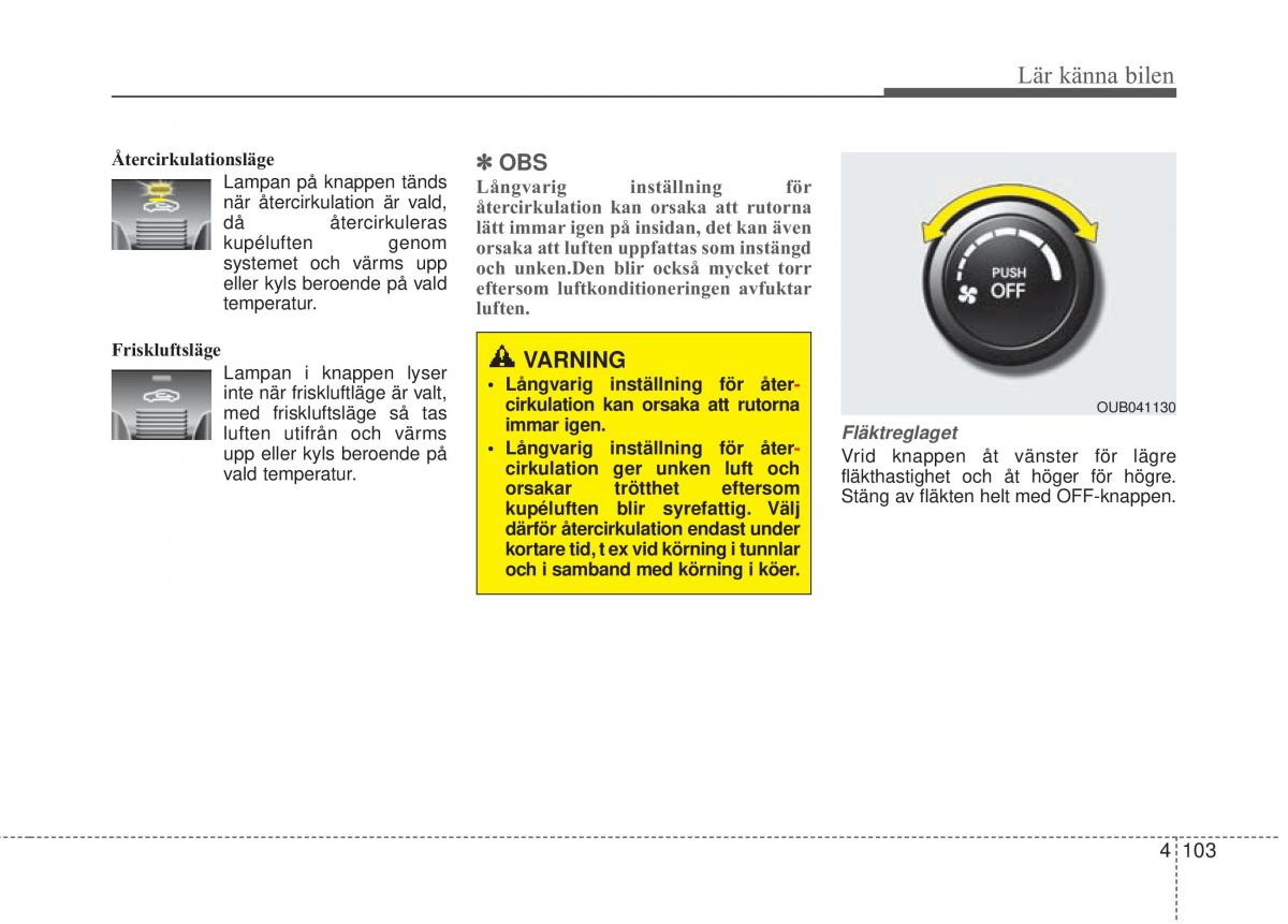 KIA Rio Pride UB instruktionsbok / page 175