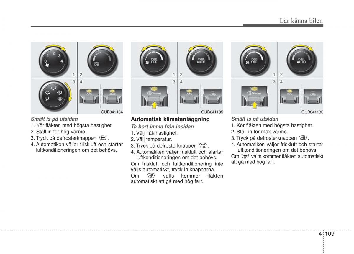 KIA Rio Pride UB instruktionsbok / page 181