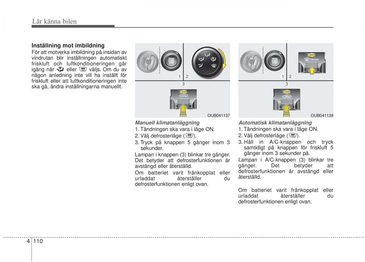 KIA Rio Pride UB instruktionsbok / page 182