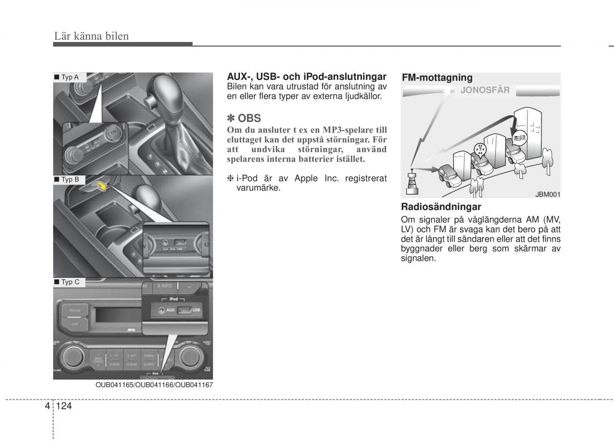 KIA Rio Pride UB instruktionsbok / page 196