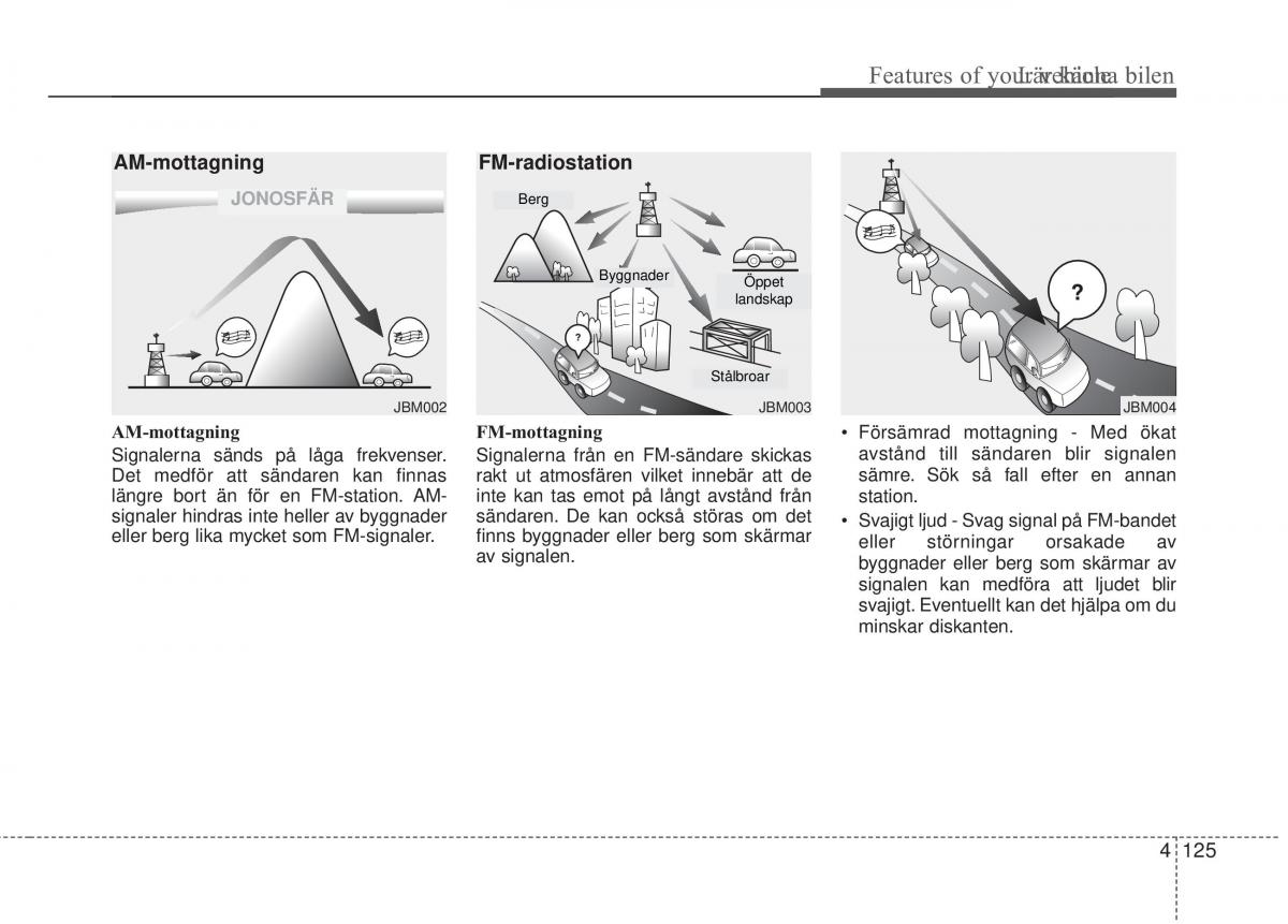 KIA Rio Pride UB instruktionsbok / page 197