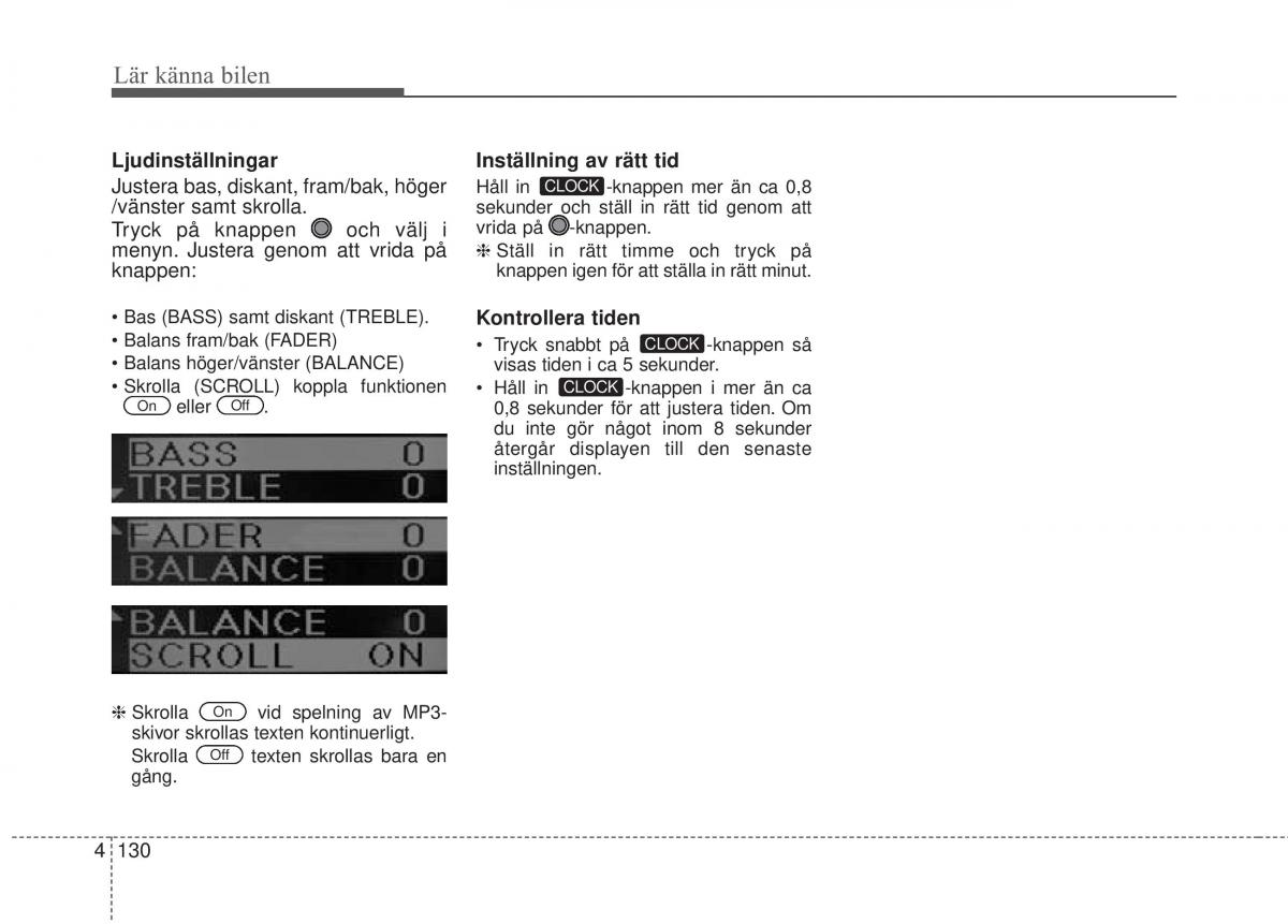 KIA Rio Pride UB instruktionsbok / page 202