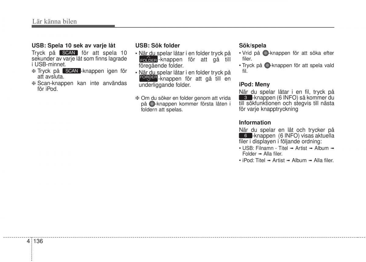 KIA Rio Pride UB instruktionsbok / page 208