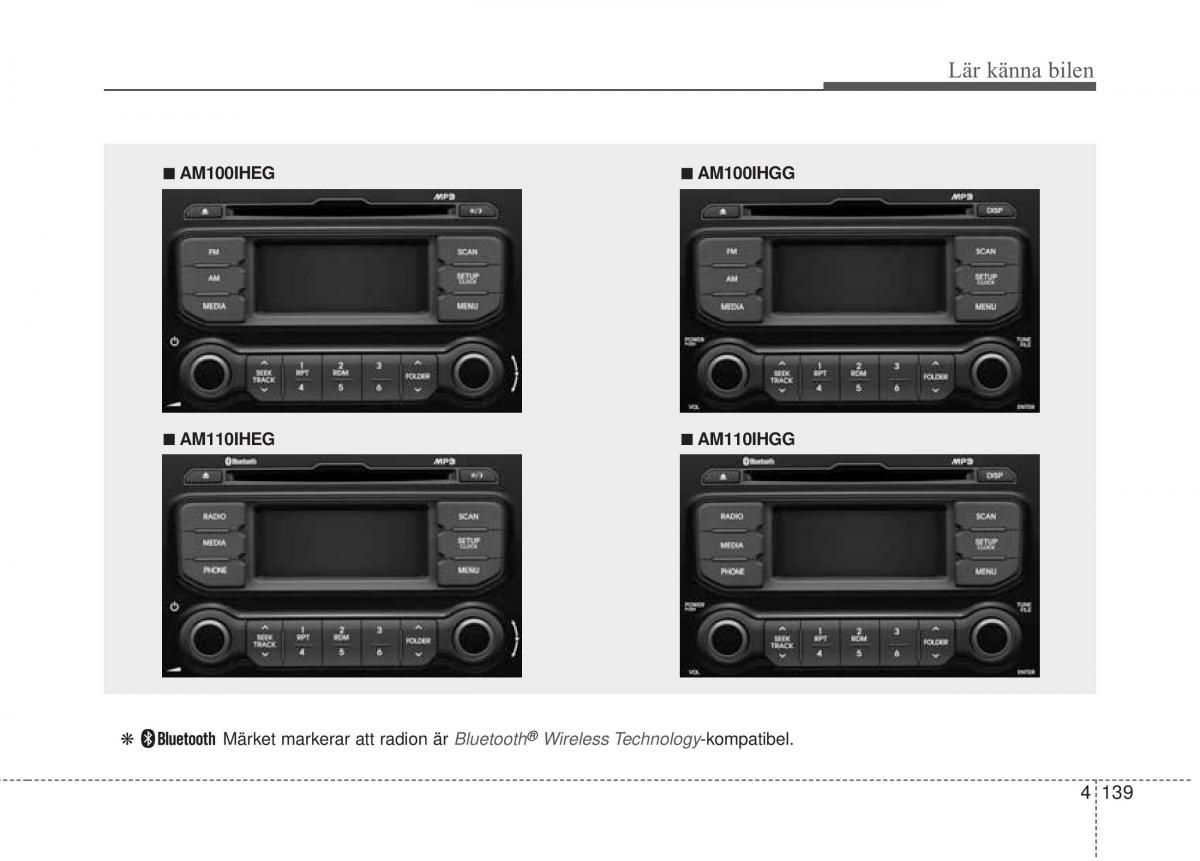 KIA Rio Pride UB instruktionsbok / page 211