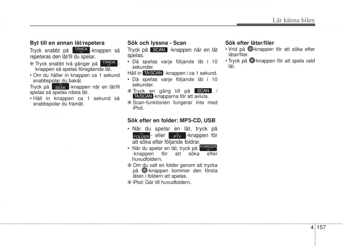 KIA Rio Pride UB instruktionsbok / page 229