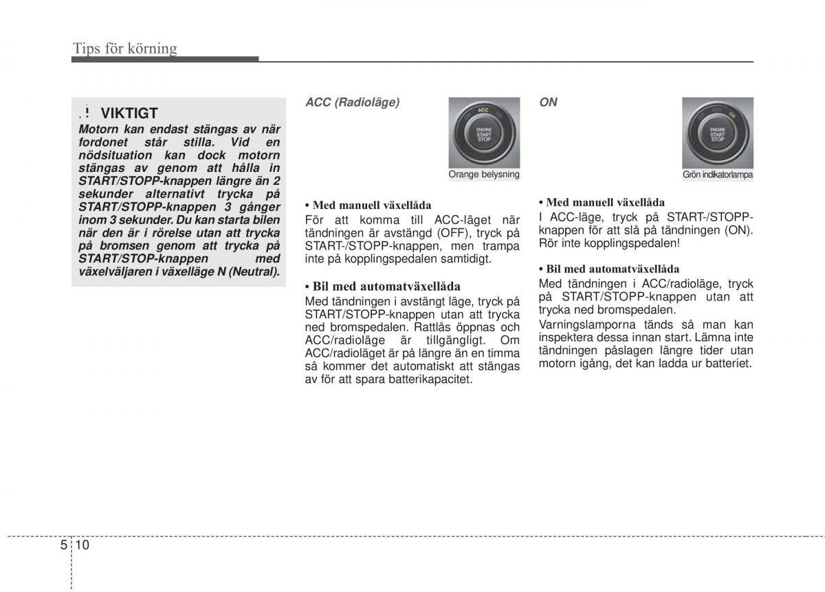 KIA Rio Pride UB instruktionsbok / page 248