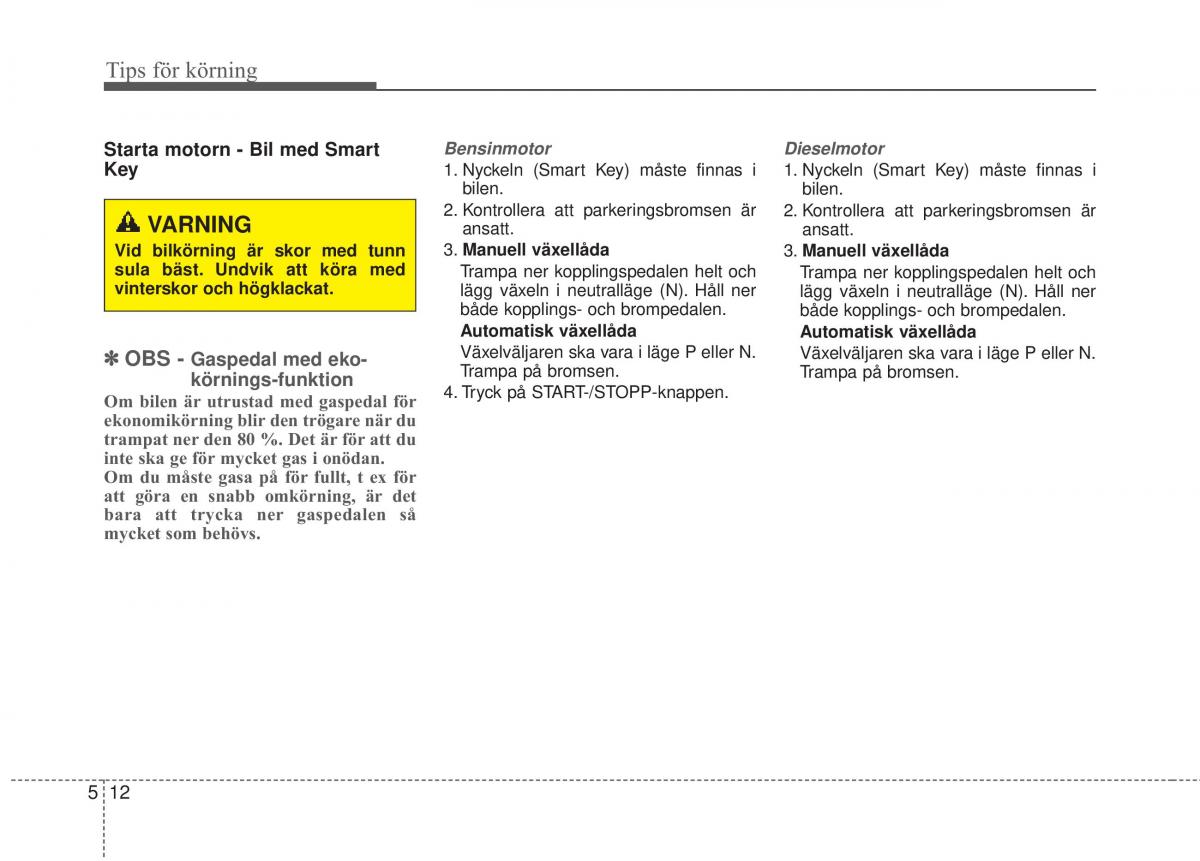 KIA Rio Pride UB instruktionsbok / page 250