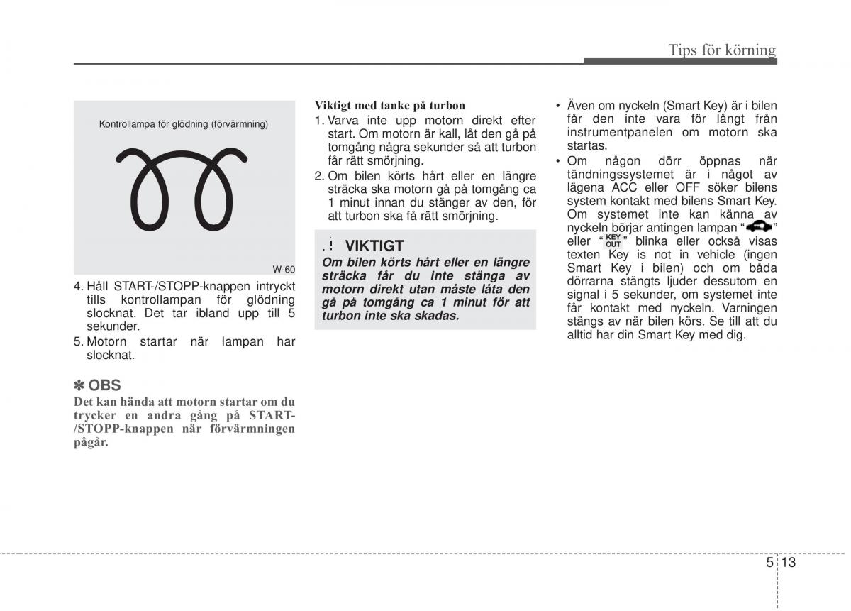 KIA Rio Pride UB instruktionsbok / page 251