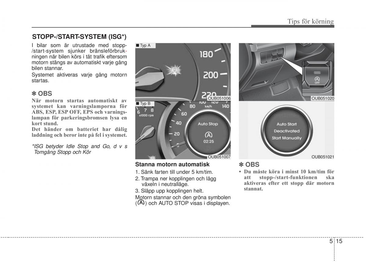 KIA Rio Pride UB instruktionsbok / page 253