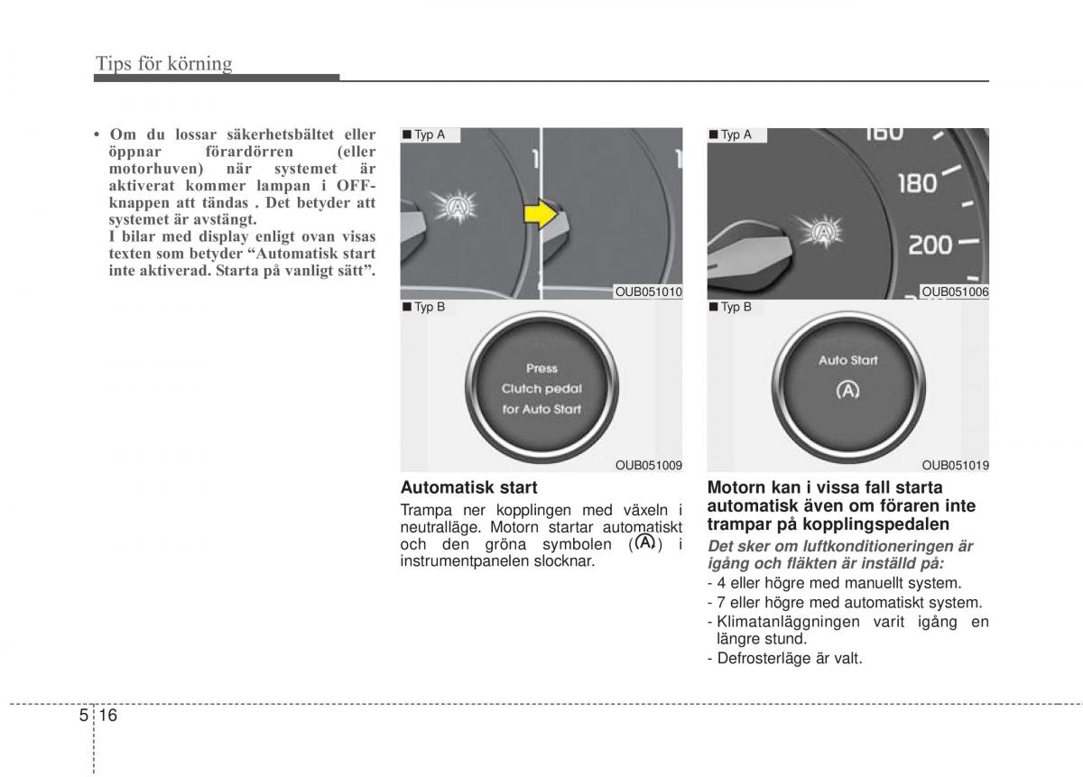 KIA Rio Pride UB instruktionsbok / page 254