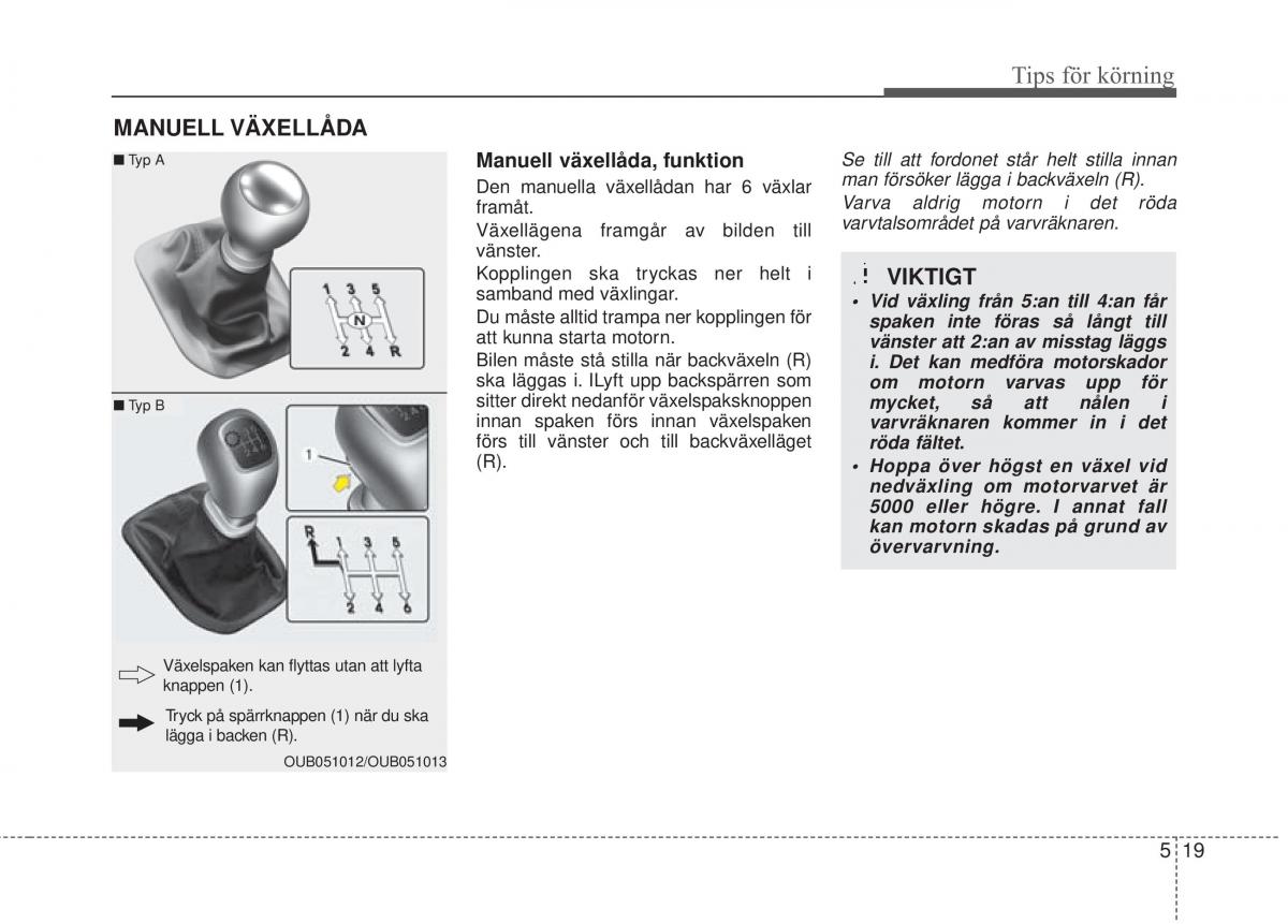 KIA Rio Pride UB instruktionsbok / page 257