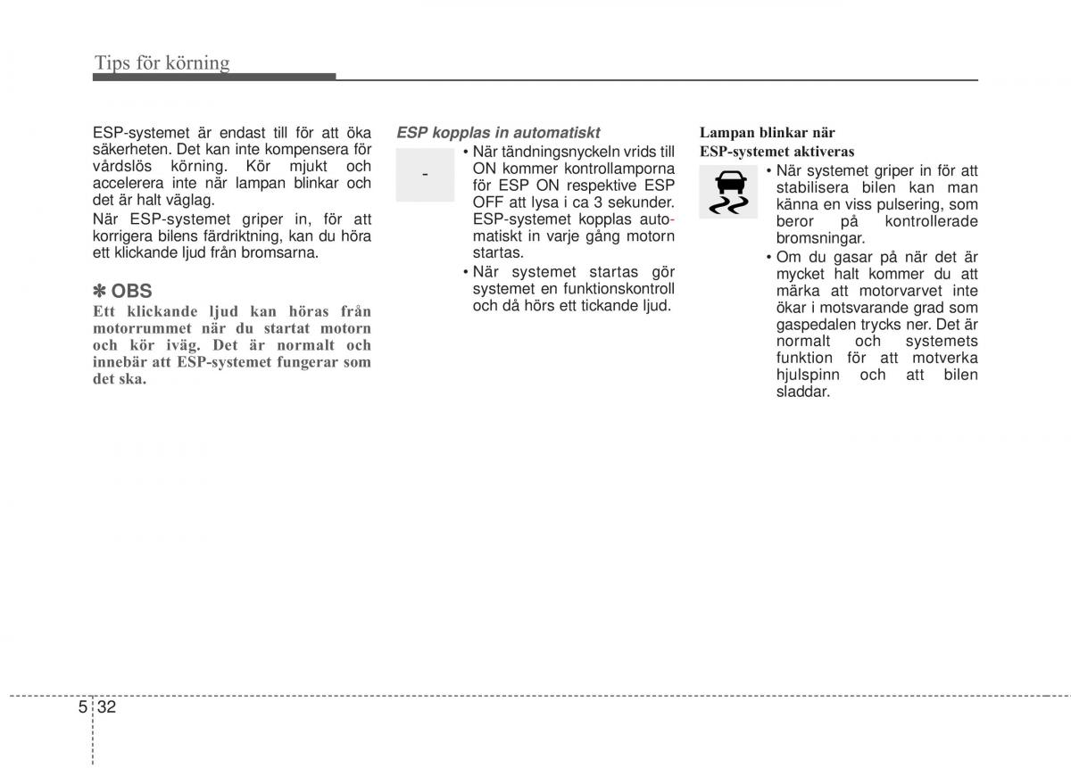 KIA Rio Pride UB instruktionsbok / page 270