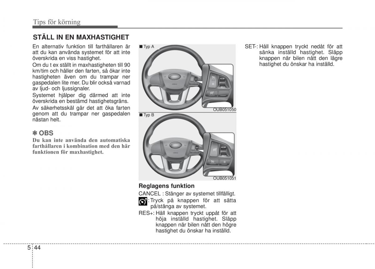 KIA Rio Pride UB instruktionsbok / page 282